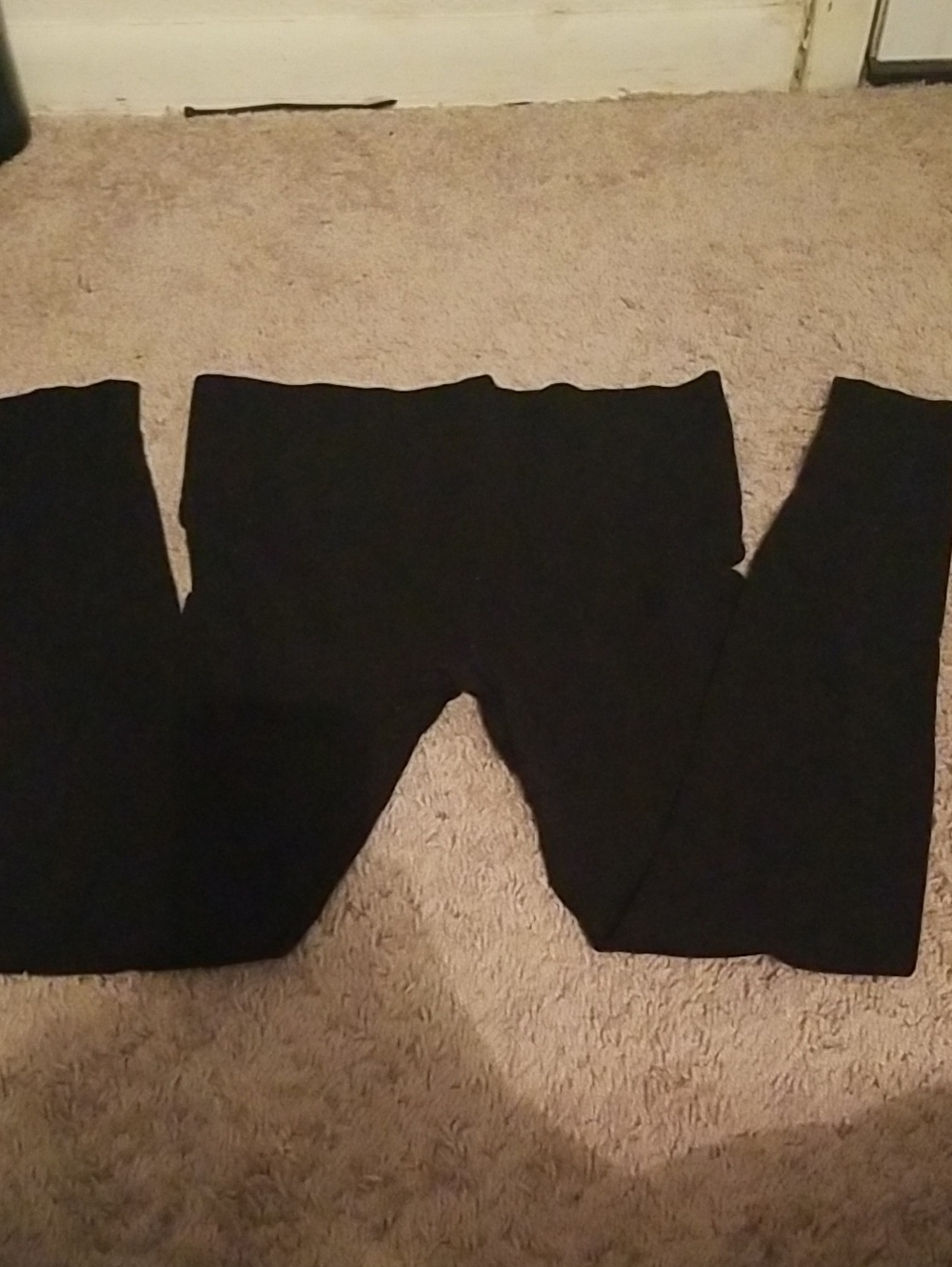 Warner's Black Seamless Shapewear Leggings